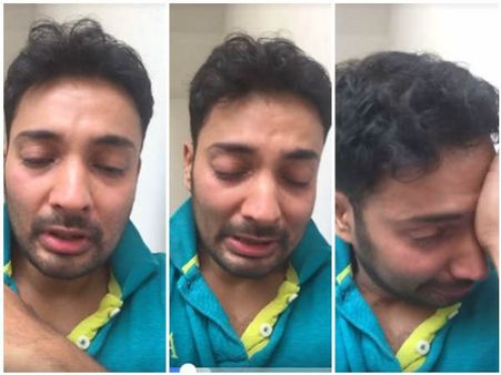 ஃபேஸ்புக்கில் கதறிய நடிகரின் பெற்றோர் வெள்ளம் பாதித்த சர்ச்சில் இருந்து மீட்பு