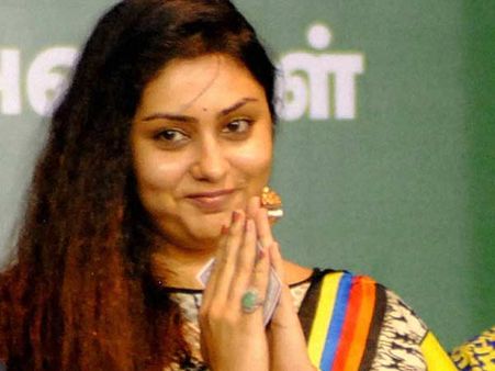 கருணாநிதியின் திரைப்படத்தில் நடித்தது என் பாக்கியம்: நமீதா உருக்கம்