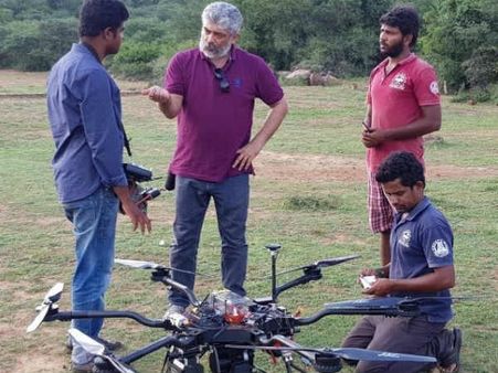 அஜித்தின் தக்‌ஷா ட்ரோனுக்கு 2ம் இடம்... நூலிழையில் மிஸ்ஸானது முதல் பரிசு!