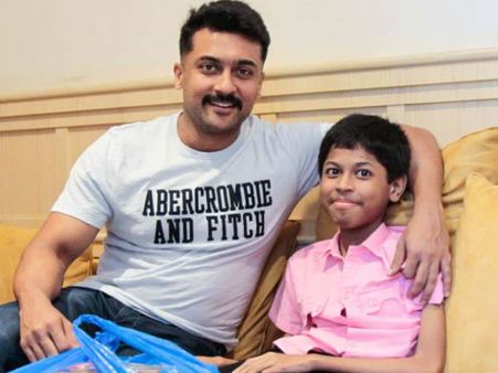 ”மஸ்குலார் டைஸ்ட்ரோபி” நோயால் பாதிக்கப்பட்ட சிறுவனின் ஆசையை நிறைவேற்றிய சூர்யா!
