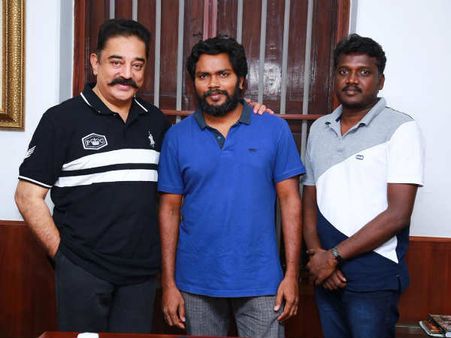 இந்த முயற்சியையும், பயிற்சியையும் விட்டுவிடாதீர்கள்: பா. ரஞ்சித், மாரியை வாழ்த்திய கமல்