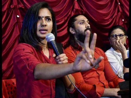 அர்ஜுனை பழிவாங்க ஸ்ருதியை பயன்படுத்துகிறாரா கன்னட நடிகர்?