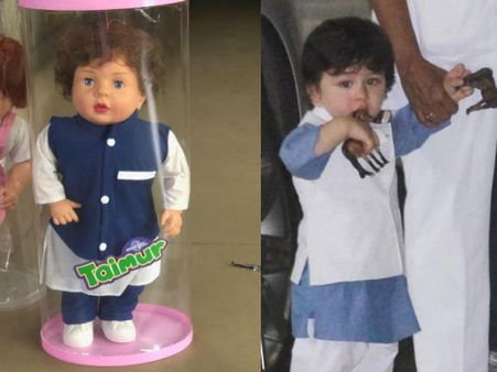 பரபரப்பாக விற்பனையாகும் நடிகை கரீனா மகனின் பொம்மை: என்ன கொடுமை சார் இது?