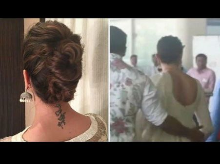 காணோம், தீபிகா கழுத்தில் அதை காணோம்: அழித்துவிட்டாரா, மறைத்துவிட்டாரா?