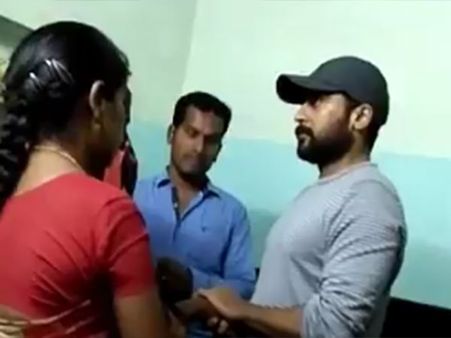 இது இனி என் குடும்பம்: உயிர் இழந்த ரசிகரின் குடும்ப பொறுப்பை ஏற்ற சூர்யா