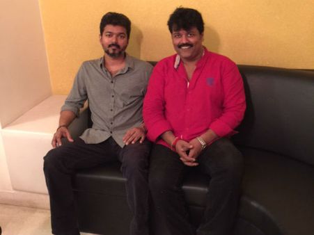 'விஜிமா லவ் யூ': தளபதியை சந்தித்த மகிழ்ச்சியில் உருகும் ஸ்ரீமன்