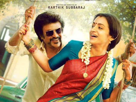 வானத்தில் மிதக்கும் த்ரிஷா: காரணம் ரஜினி