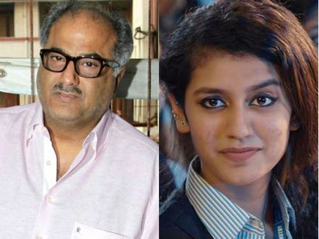 ப்ரியா பிரகாஷ் வாரியர் படத்தை கைவிடச் செய்யாமல் ஓய மாட்டாராம் போனி கபூர்