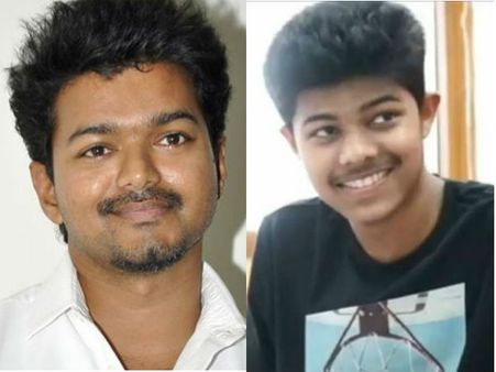 ஜித்து விளையாட்டு காட்டி மற்றவர்களை பயமுறுத்தி சிரிக்கும் விஜய் மகன்