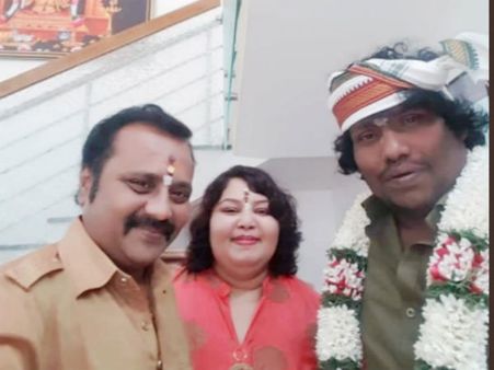 அம்மா பெயரில் பிரமாண்ட பங்களா: சத்தமில்லாமல் குடியேறிய யோகி பாபு