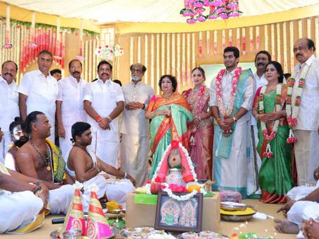 சவுந்தர்யா ரஜினிகாந்தை மணந்த விசாகன்: முதல்வர் வந்தாக, கமல் வந்தாக, தனுஷ் வந்தாக, இன்னும்...