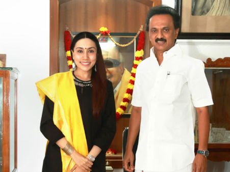 திமுக தலைவர் ஸ்டாலினை சந்தித்தது ஏன்... சத்யராஜ் மகள் திவ்யா விளக்கம்!