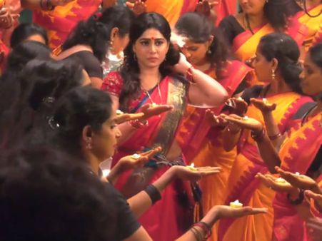 படப்பிடிப்பில் சாமியாடிய நடிகை... அடக்க முடியாமல் தவித்த படக்குழு!