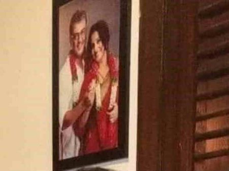 நேர்கொண்ட பார்வை: மாலையும், கழுத்துமாக அஜித், வித்யா பாலன்- வைரல் போட்டோ