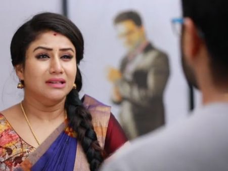 எப்படி இருந்த புருஷன் பொண்டாட்டி இப்படி ஆயிட்டாங்களே... இனிமே எப்போ ரொமான்ஸ் பண்ணுவாங்களோ!