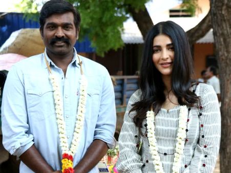 ஸ்ருதி ஹாஸன் திரும்பி வந்தாச்சு: 'புரட்சி விவசாயி' விஜய் சேதுபதியுடன் நடிக்கிறார்