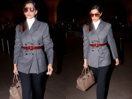 ஏர்போர்ட்டுக்கு ரூ. 18 லட்சம் மதிப்புள்ள ஹேண்ட்பேக்: அதிர வைத்த வாரிசு நடிகை