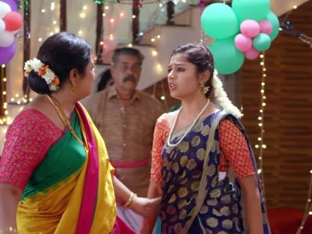 சின்னவருக்கு பச்சக்...பச்சக்... முத்துச்செல்வி கன்னத்துல பொளேர் பொளேர்!