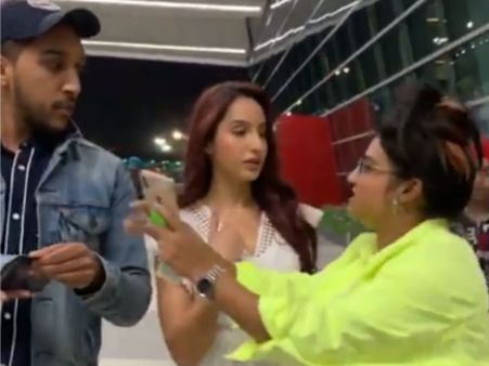 பாவம், டெல்லி ஏர்போர்ட்டில் அசிங்கப்பட்ட கார்த்தி பட நடிகை: வீடியோ இதோ