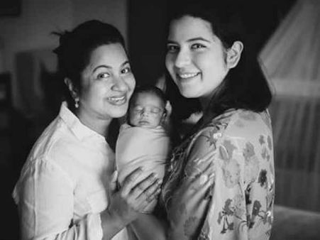 மகனுக்கு நன்றி சொல்லி.. தனது பிரசவ வீடியோவை வெளியிட்ட ராதிகா மகள்!