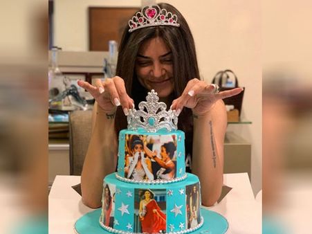 பிரபஞ்ச அழகியாகி 25 வருசம் ஆச்சு... காதலர், குழந்தைகளுடன் கேக் வெட்டி கொண்டாடிய சுஷ்மிதா சென்!