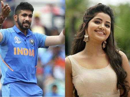 என்னாது, பும்ராவுக்கும்-தனுஷ் ஹீரோயினுக்கும் இடையே 'ல்தகா சைஆ'வா?