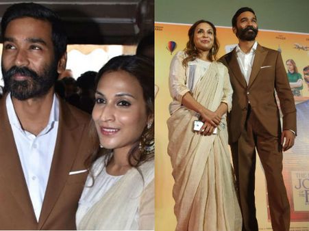 தனுஷின் ஹாலிவுட் பட ட்ரெய்லர் வெளியீட்டு விழாவில் ஐஸ்வர்யா