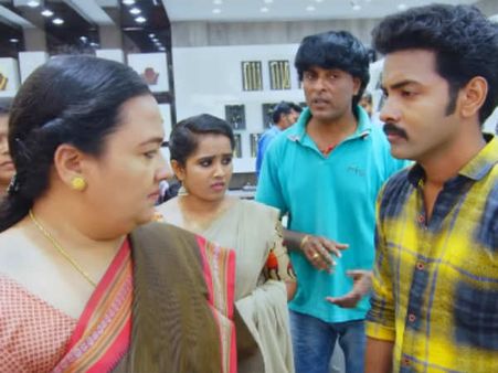 Kalyana veedu serial: கோபி டபுள் ரோல் பண்றாரா இல்லை.. டபுள் கேமா?