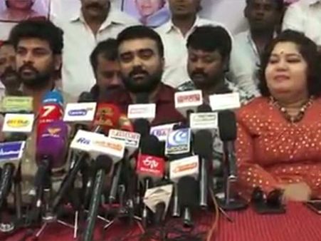 பாண்டவர் அணி பொய் மட்டுமே பேசுகிறது: நடிகர் உதயா