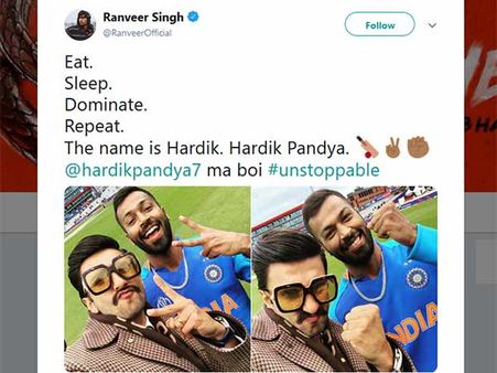 என்னை காப்பியடிச்சு டிவிட்டு.. அதுல டிவிஸ்ட் வேறயா? ரன்வீர் சிங்கிற்கு மல்யுத்த வீரர் நோட்டீஸ்!