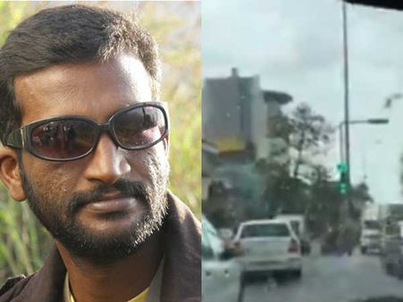 நீண்ட நாட்களுக்கு பிறகு மழை.. சென்னை மழையை கை தட்டி வரவேற்ற இயக்குநர் சுசீந்திரன்! #chennai rains