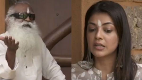 சத்குருவை பேட்டி எடுத்த காஜல்: அந்த தத்துவ வீடியோ இதோ