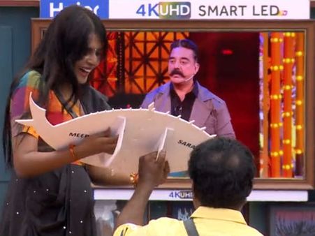 Bigg Boss 3 கமல் முன்பு மீராவுக்கு செம நோஸ்கட் கொடுத்த சித்தப்பு: தக் லைஃப்