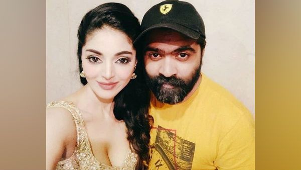 சிம்புவுடன் செல்ஃபி எடுத்த 'பிக் பாஸ்' தர்ஷனின் காதலி: வைரல் போட்டோ