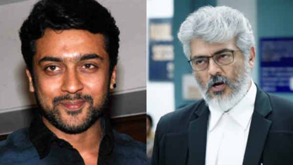 நேர்கொண்ட பார்வை... தல அஜீத்தை பாராட்டிய சூர்யா