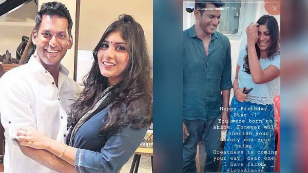 “லவ் ஆல்வேஸ்”.. ஒரே வார்த்தையில் திருமணம் பற்றிய வதந்திகளுக்கு முற்றுப்புள்ளி வைத்த விஷாலின் காதலி!