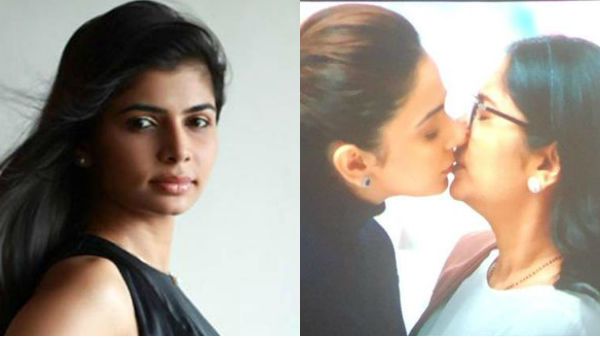 நடிகைக்கு லிப் டூ லிப் கொடுத்த ரகுல் ப்ரீத் சிங்: சின்மயியை கலாய்க்கும் நெட்டிசன்ஸ்