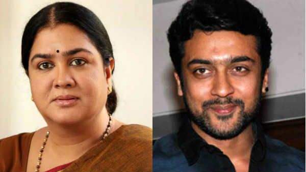 சூரரைப் போற்று படத்தில் சூர்யா உடன் கலகலப்பூட்ட வருகிறார் நடிகை ஊர்வசி