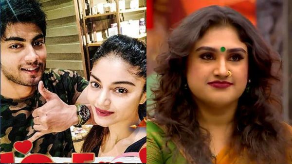 உள்ளே இருந்தபடியே தர்ஷனின் காதலுக்கு வேட்டு வைத்த வனிதா! அக்கா வேற லெவல்!