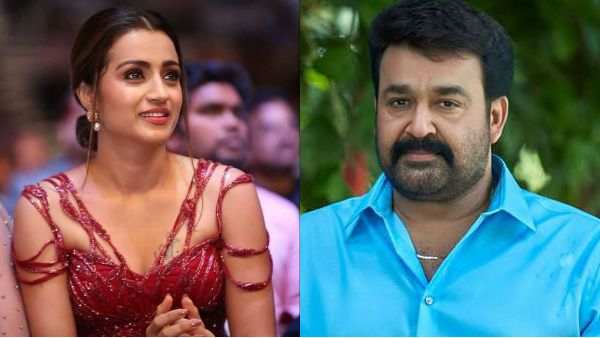 மலையாளத்தில் முதன்முறையாக மோகன்லால் உடன் ஜோடி சேரும் த்ரிஷா