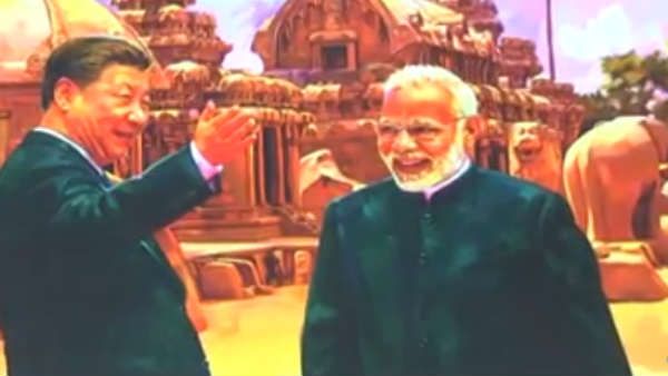 மாமல்லபுரத்தில் மோடி - ஜின்பிங் சந்திப்பு - 2000 ஆண்டுக்கு முன்னால் போன ஓவியர் ஸ்ரீதர்