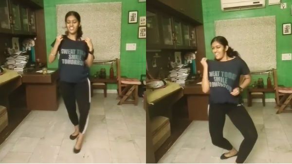 வெறித்தனம் பாட்டுக்கு வெறித்தனமாக குத்தாட்டம் போட்ட நியாத்தி