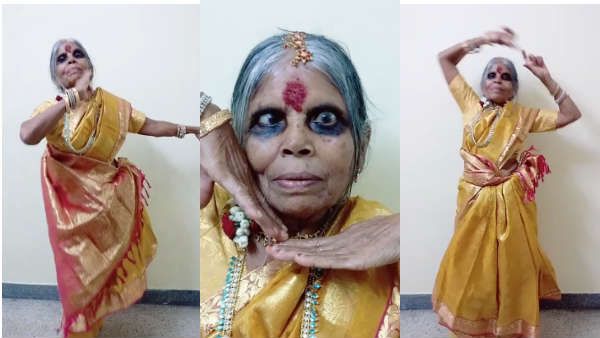 சந்திரமுகியாக மாறி கண்களை உருட்டி மிரட்டும் பாட்டி.. ஜோதிகாவே தோத்துடுவாங்க போல! வைரல் வீடியோ!