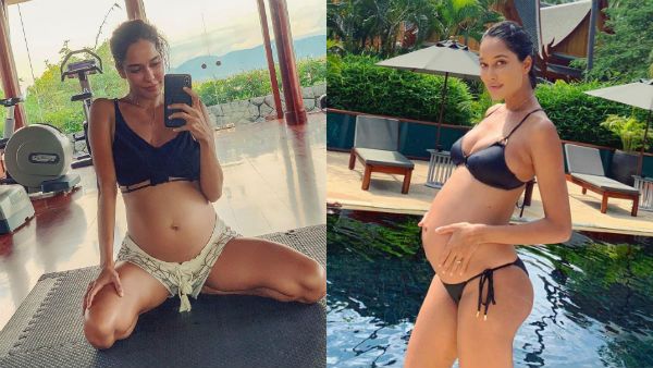 மீண்டும் கர்ப்பமான நடிகை.. பிகினியில் வெளிப்பட்ட பேபி பம்ப்.. முத்தம் கொடுத்த ஜாக்! வைரல் போட்டோஸ்!