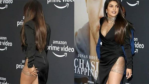 ‘ஏன் இப்டி டிரஸ் போடணும்.. அப்புறம் கைய வெச்சு மறைக்கணும்’.. வெட்கத்தில் நெளிந்த பிரியங்கா சோப்ரா!