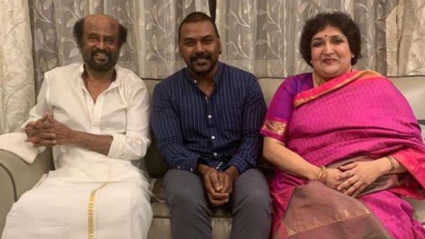 நவராத்திரி நாளில் ரஜினியிடம் ஆசி பெற்ற ராகவா லாரன்ஸ்