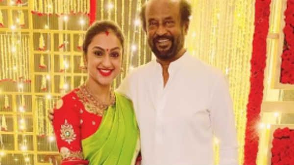 ரஜினி வீட்ல நவராத்திரி விசேஷம்.. ஆட்டம் பாட்டம் அரட்டை என களைகட்டிய வீடு!