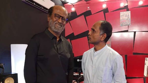 ’சும்மா கிழி’ சூப்பரா இருக்கு.. அனிருத் ஸ்டுடியோவில் தர்பார் பாடல்களை கேட்டு ரசித்த ரஜினி!