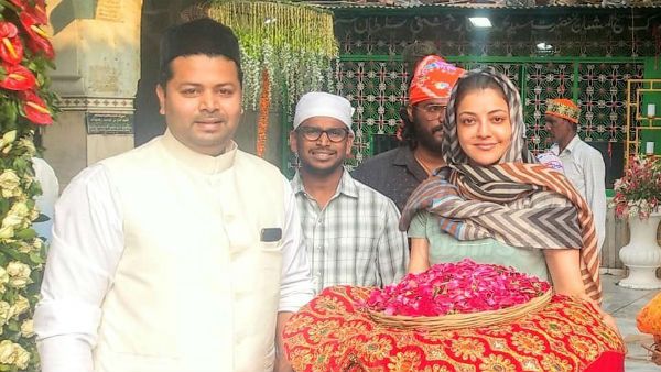 மாப்பிள்ளை கிடைச்சாச்சு.. அஜ்மீர் தர்காவில் நேர்த்திக்கடன் செலுத்திய காஜல்.. சீக்கிரமே டும்டும்டும்!