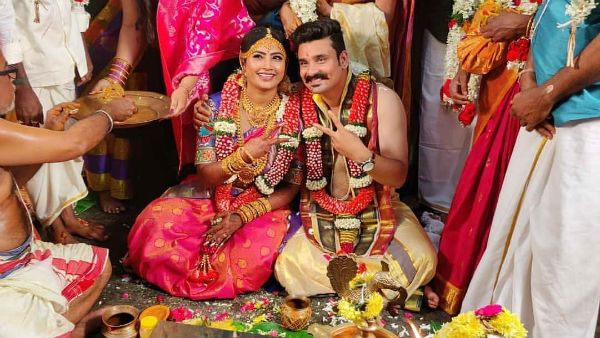 முதல் கணவர் தற்கொலை.. சீரியல் நடிகரை இரண்டாவது திருமணம் செய்தார் நடிகை நந்தினி மைனா!